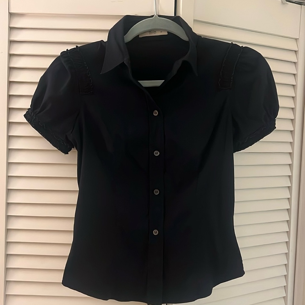 Elegant Black Women's Top